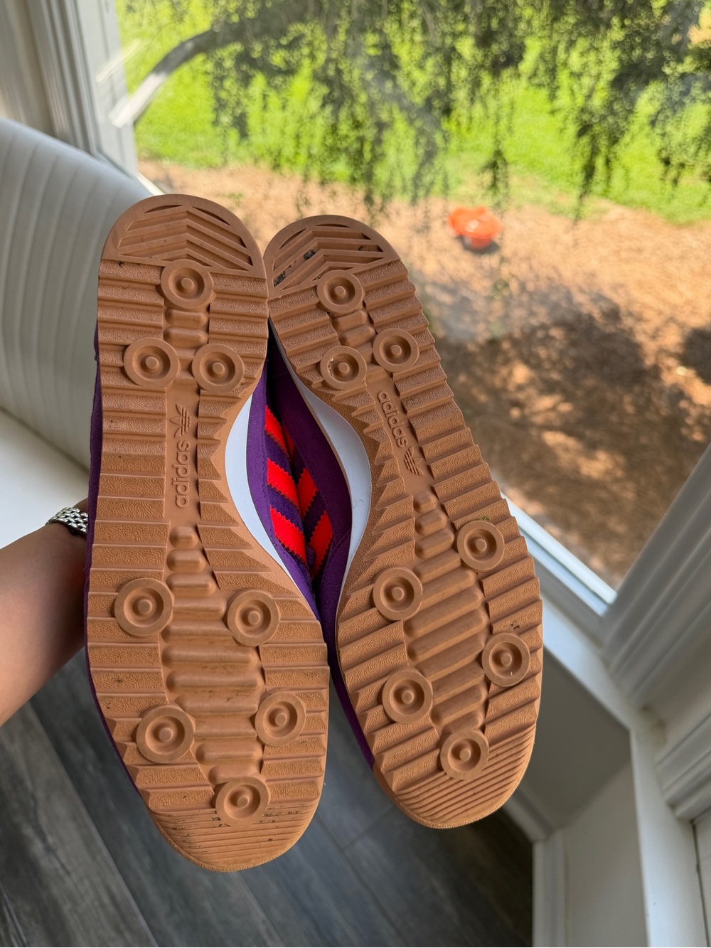 adidas SL 72 OG Active Purple Solar Red (Women's)sz 11 - Picture 6 of 7